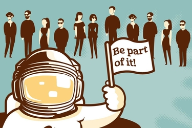 Be part of it too: Help to shape our future!